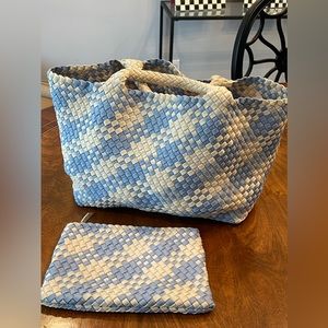 Naghedi Medium Plaid Tote
